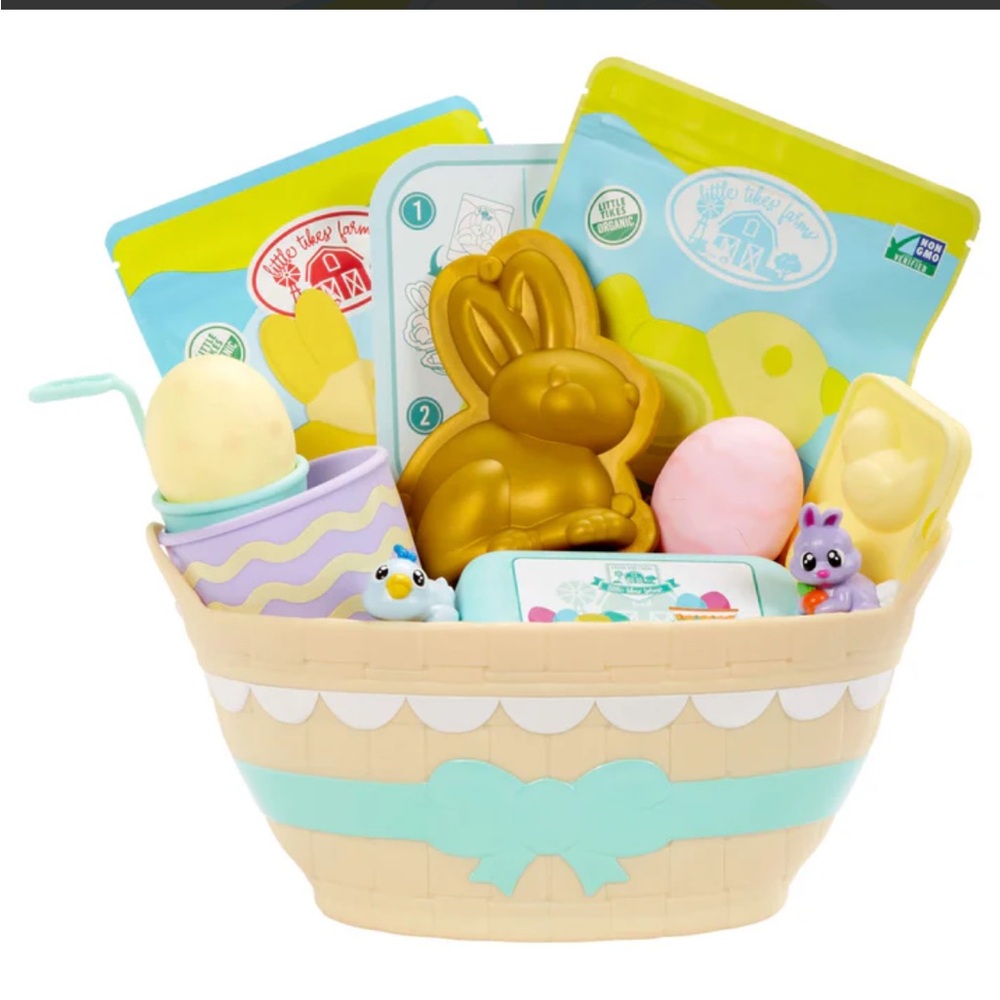 Little Tikes Creative Chefs Easter Basket Kit kids toy food playset NEW